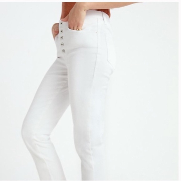 Ella Moss High-Rise Slim Straight Crop The Retro - Picture 2 of 12